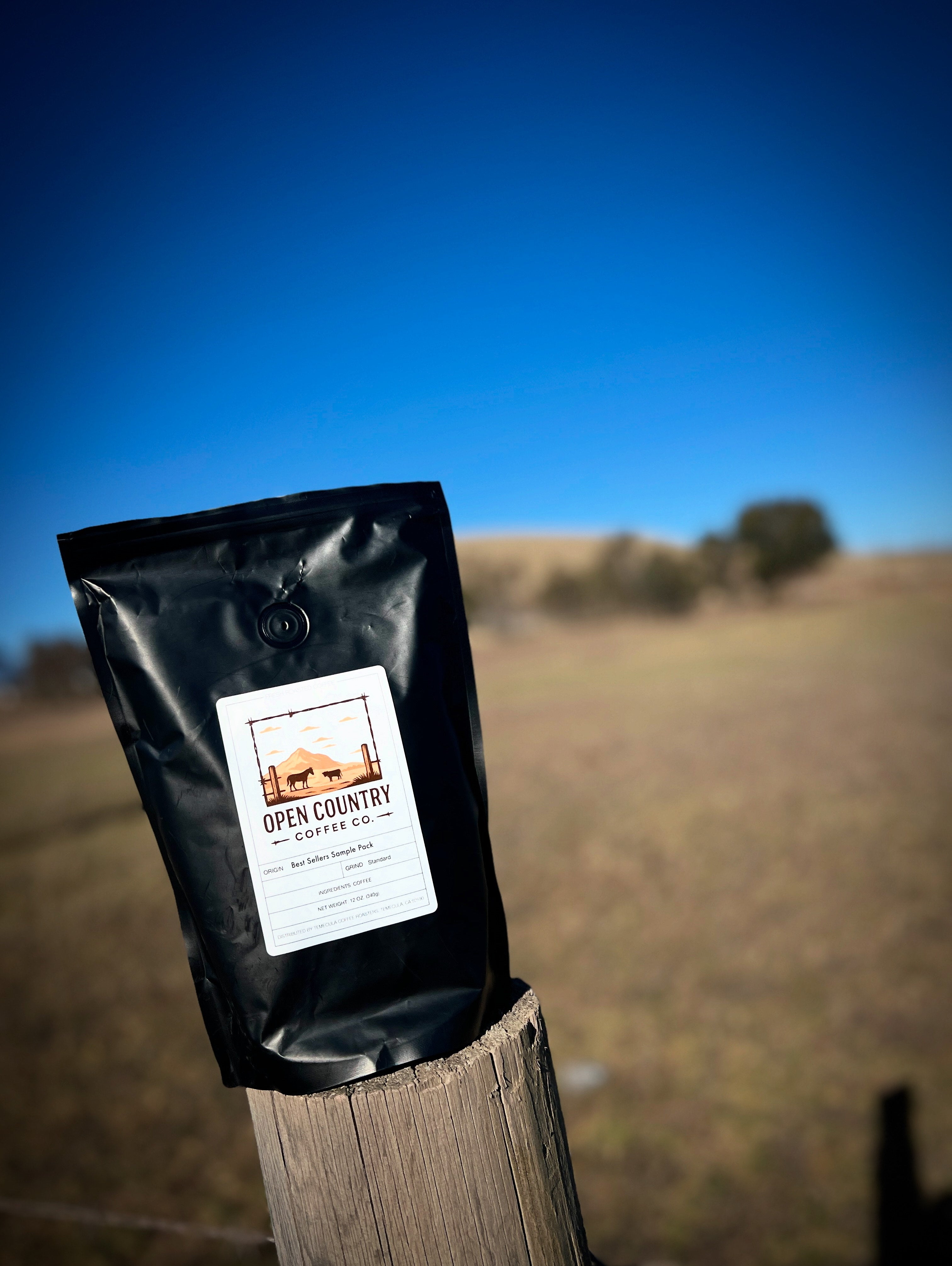 Best Sellers Sample Pack: 6Bean, Cowboy, Breakfast, Peru, Mexico, Bali